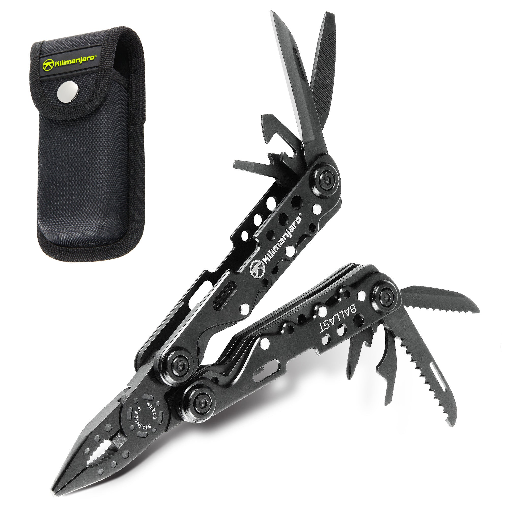 13 In 1 Ballast Black Multi Tool
