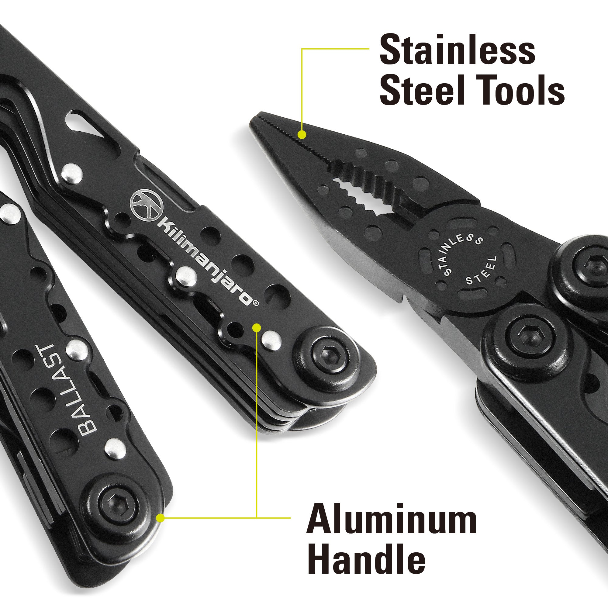 13 In 1 Ballast Black Multi Tool