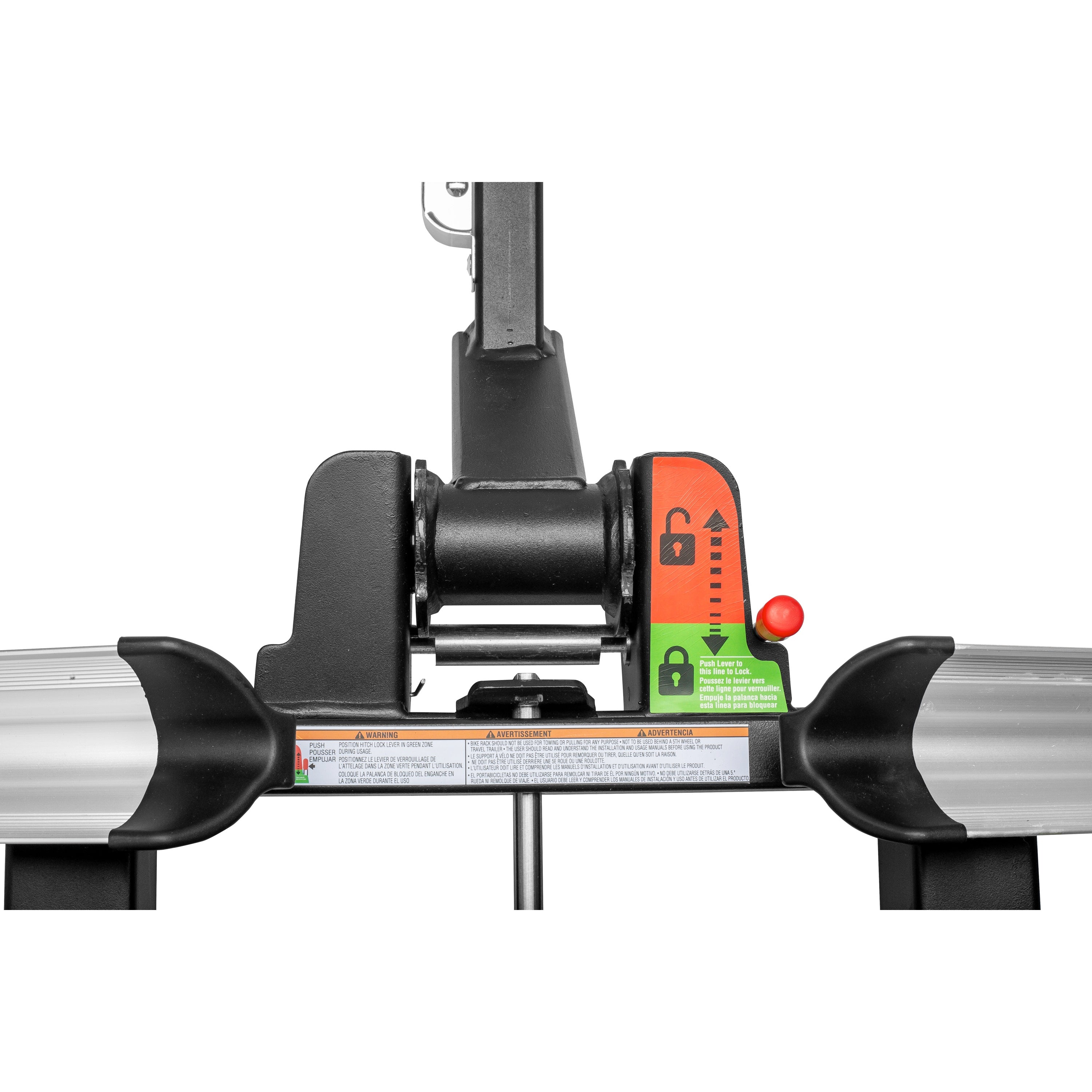 2 Bike Hitch Mounted Platform Rack