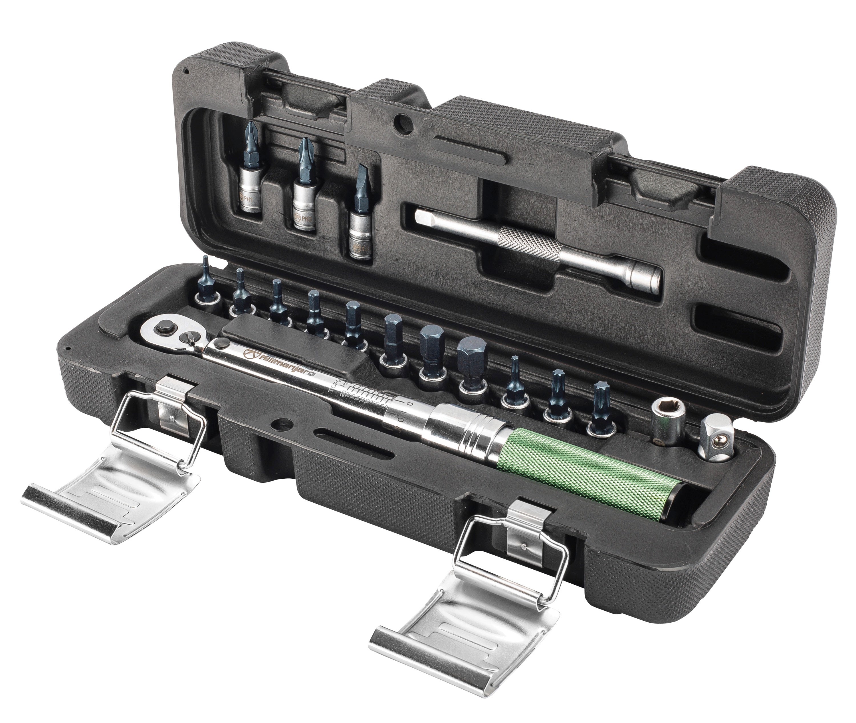 Click Torque Wrench Set 1/4-Inch Drive -2 to 20 NM