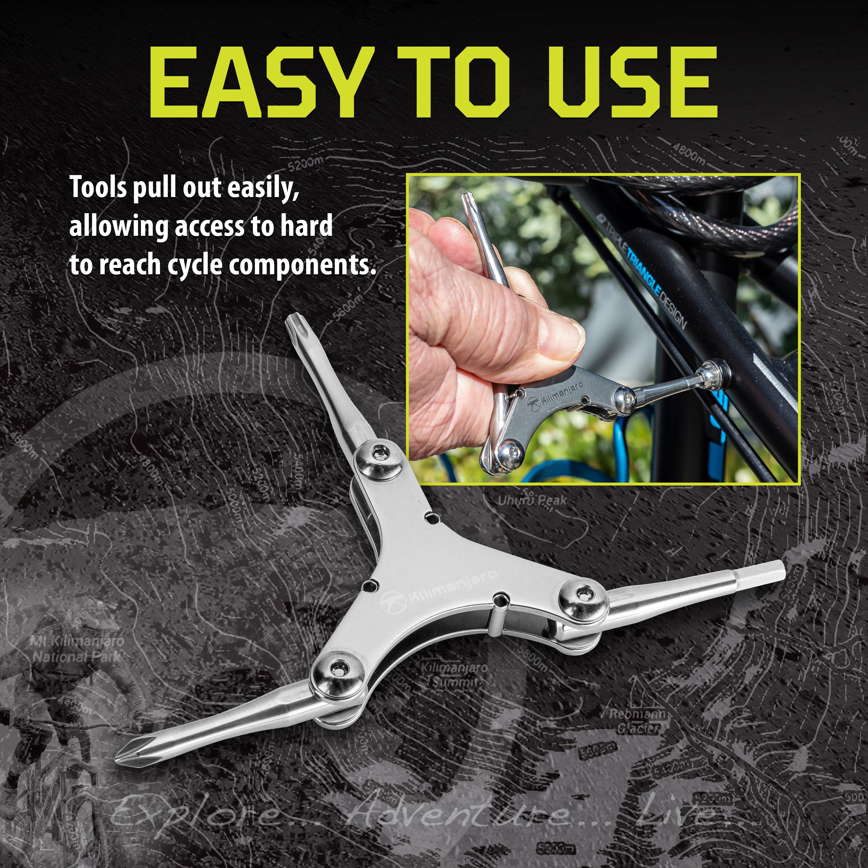 Bicycle Tri Tool
