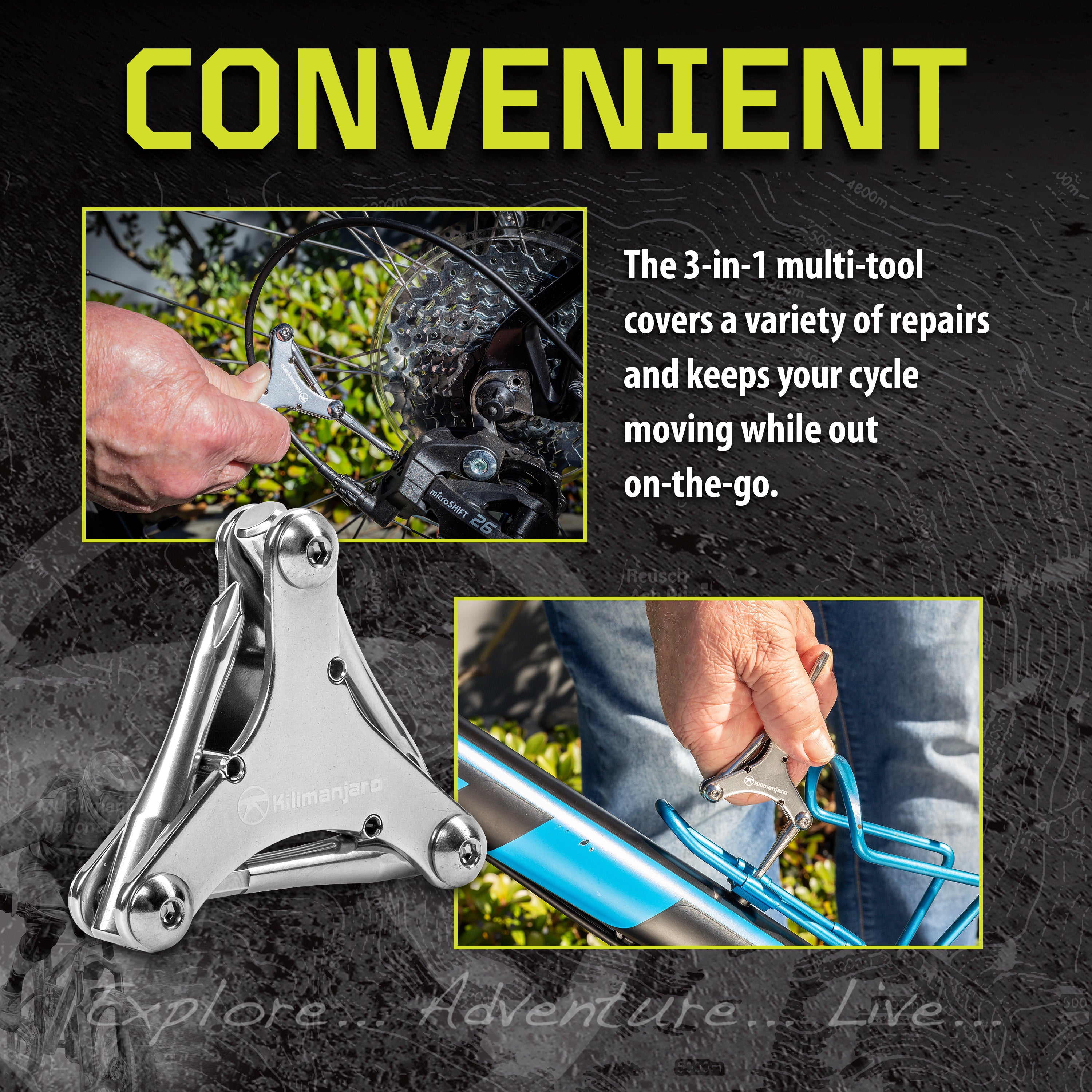 Bicycle Tri Tool