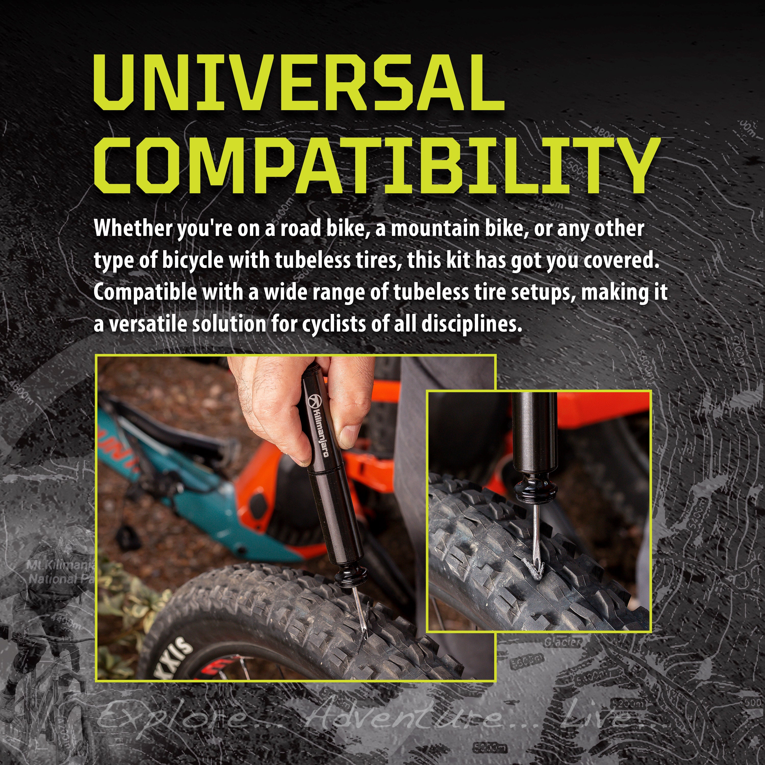 Tubeless Bicycle Repair Kit