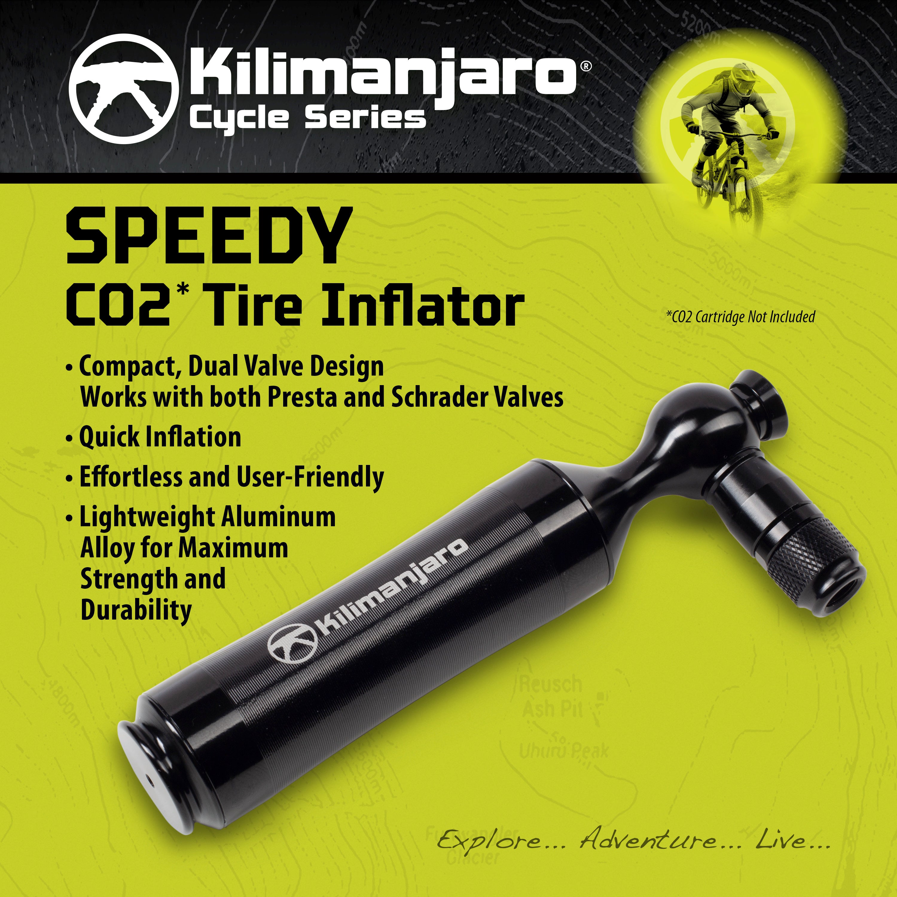 Speedy CO2 Tire Inflator