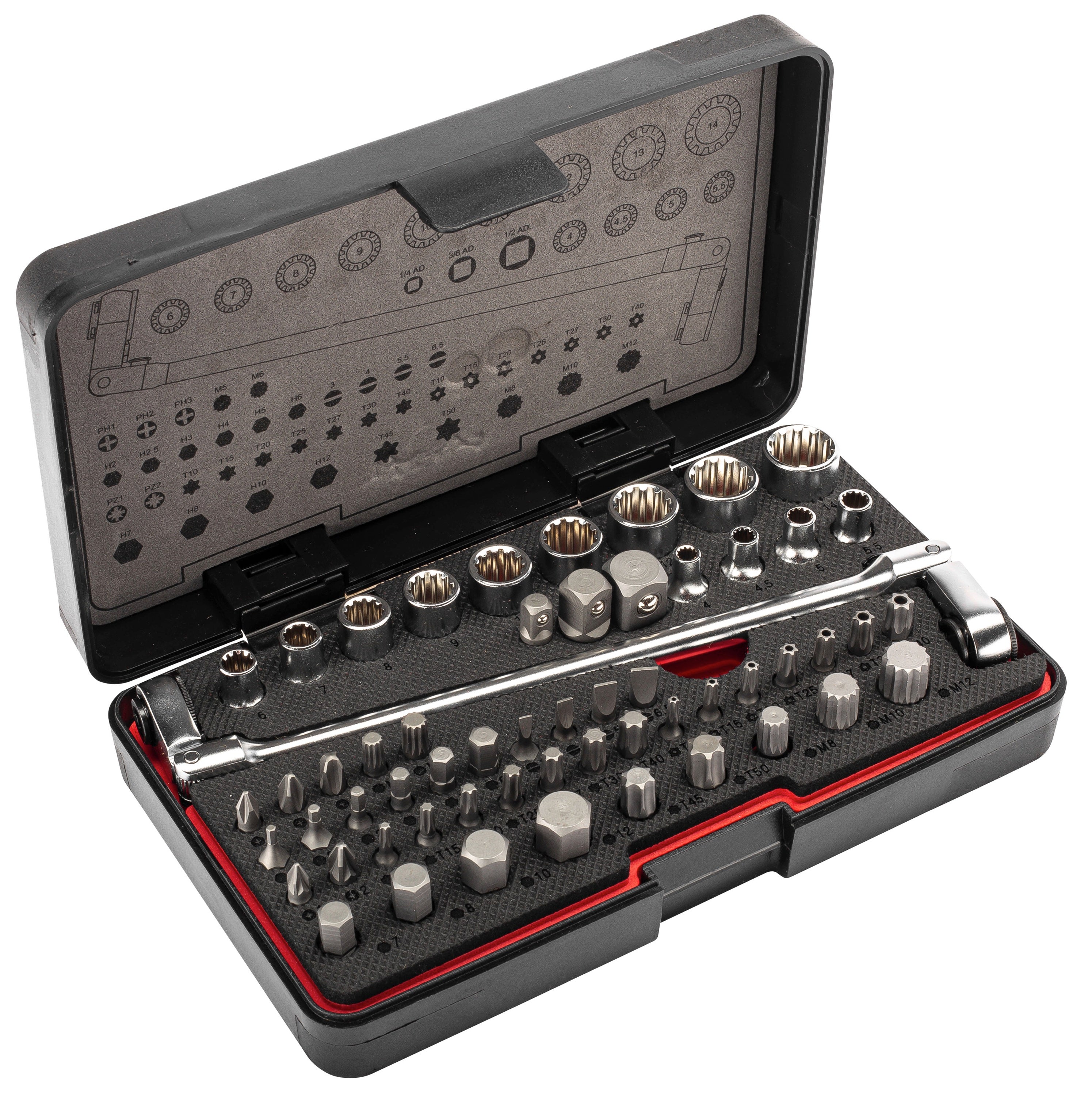 57 Piece Bit Set