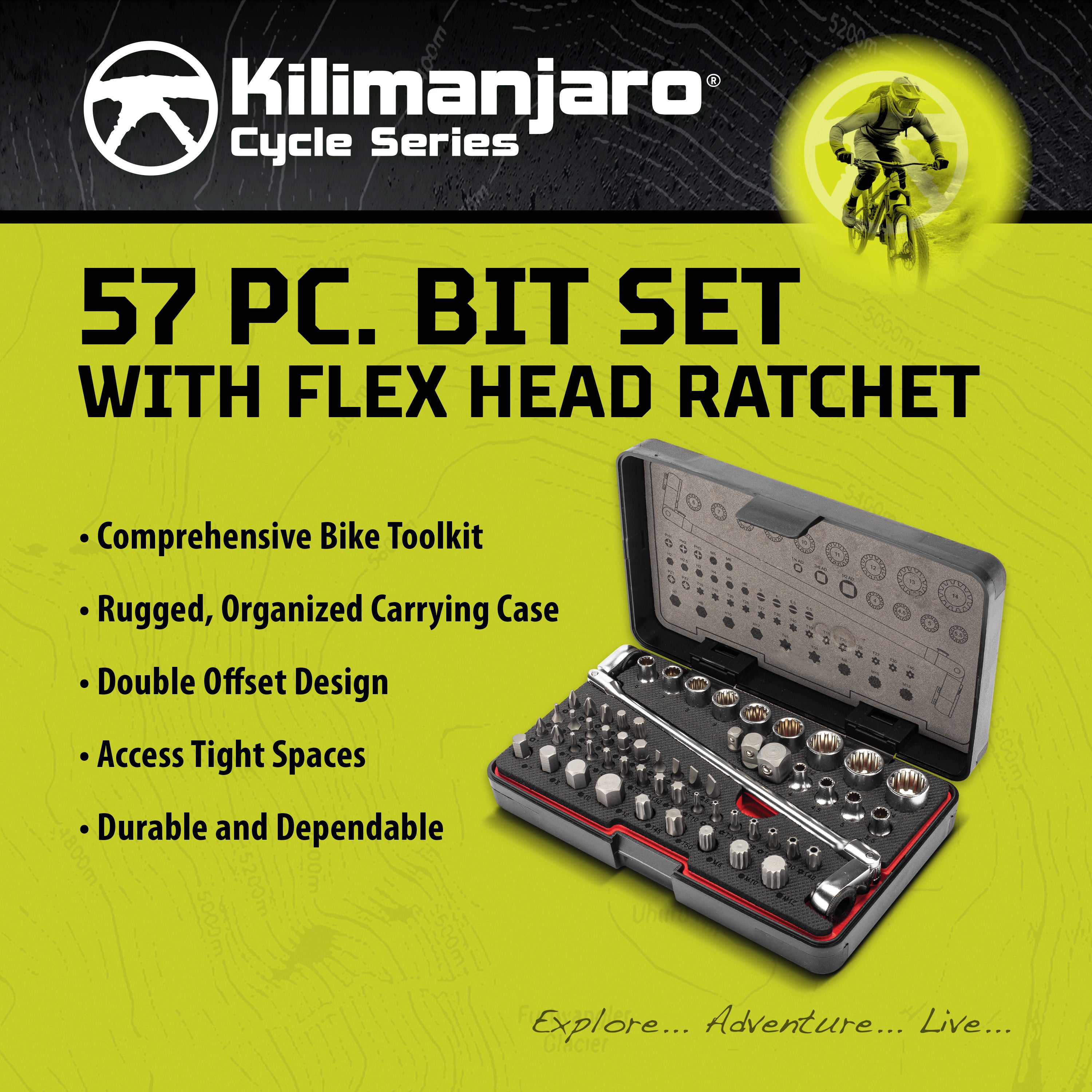 57 Piece Bit Set