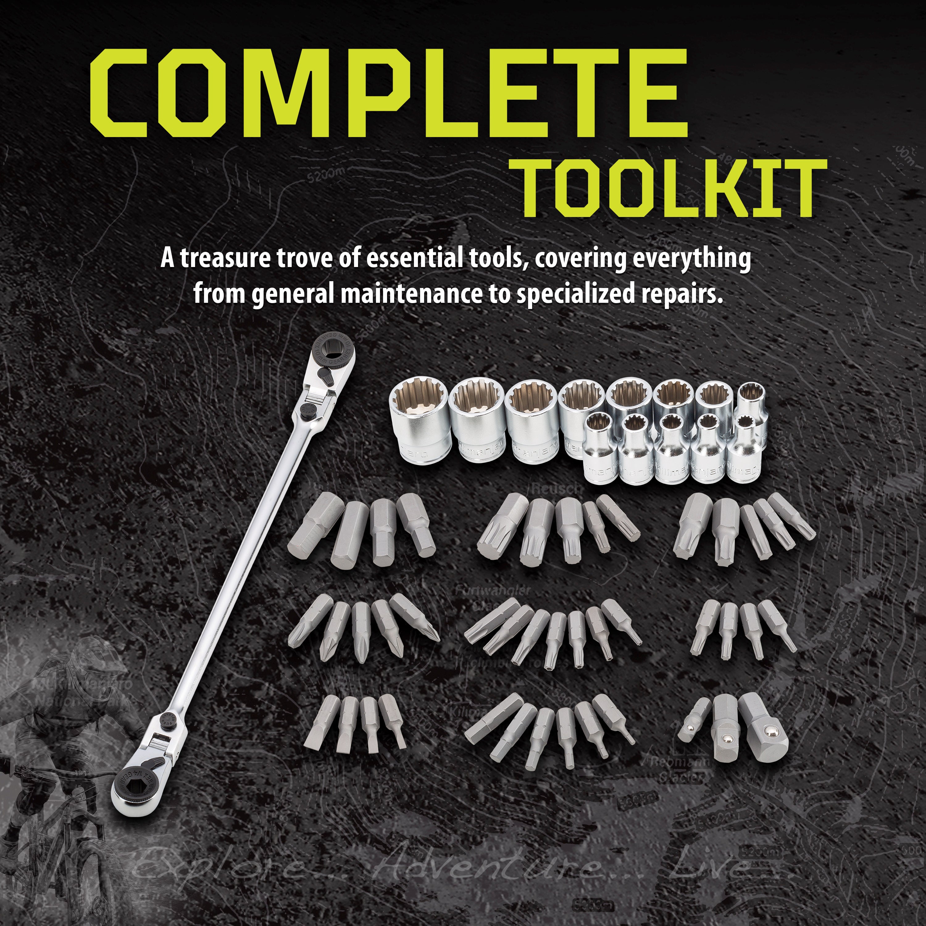 57 Piece Bit Set