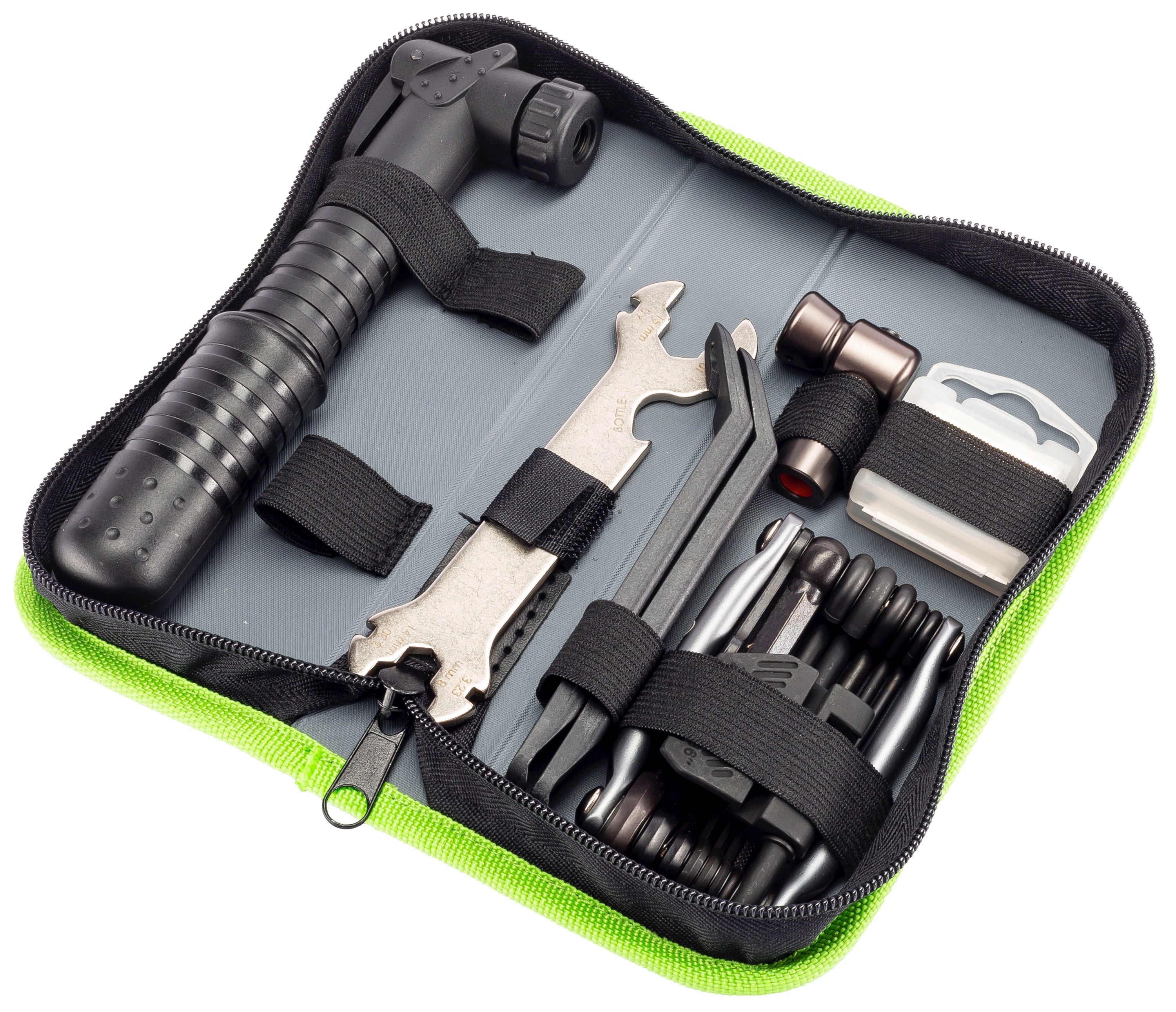 40 Piece Bike Tool Repair Kit in Folding Case