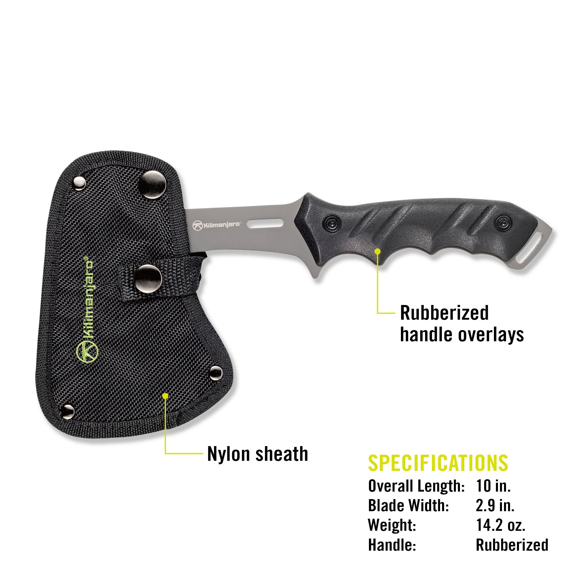 Shira 10 in. Camp Axe