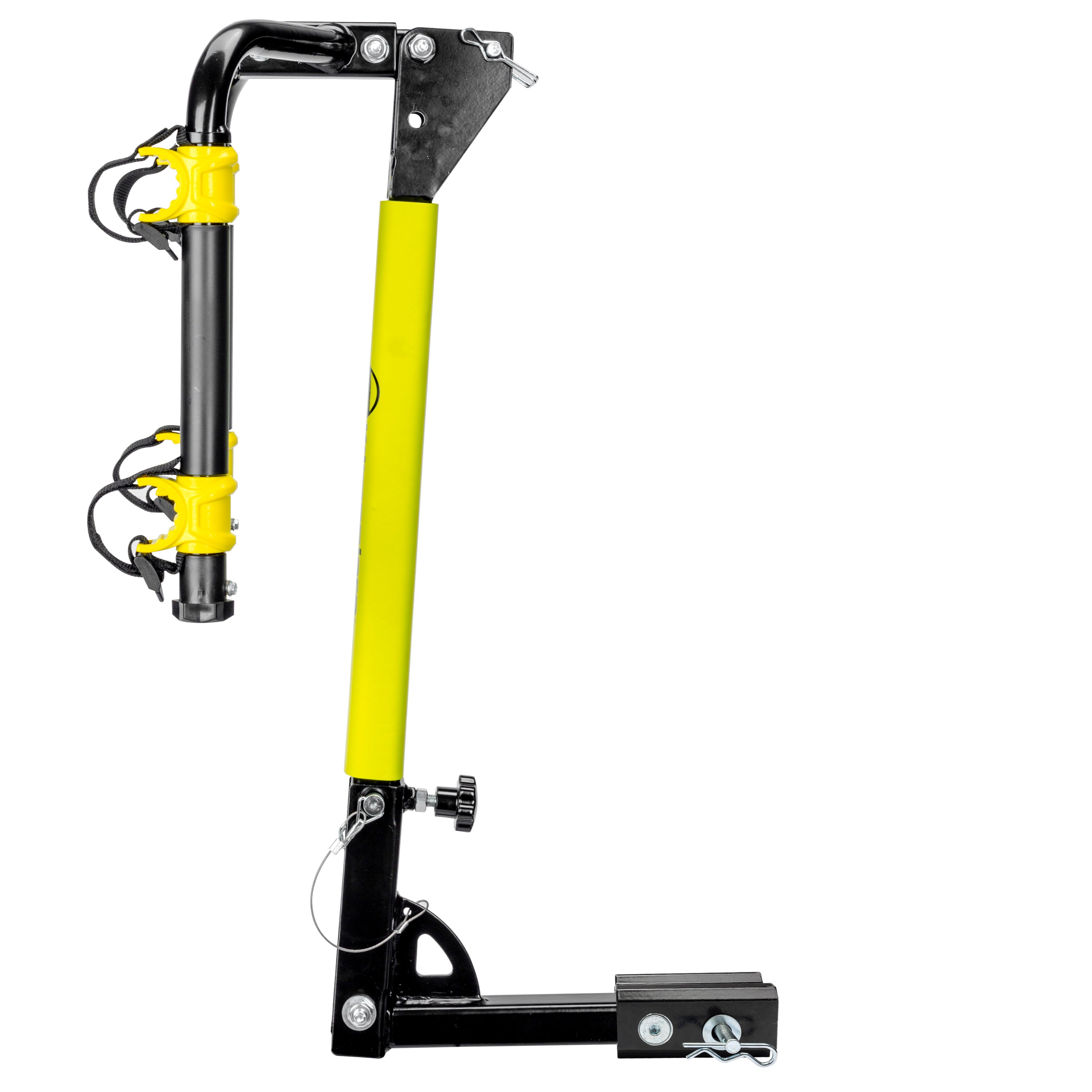 2 Bike Hitch Mounted Hanging Bike Rack