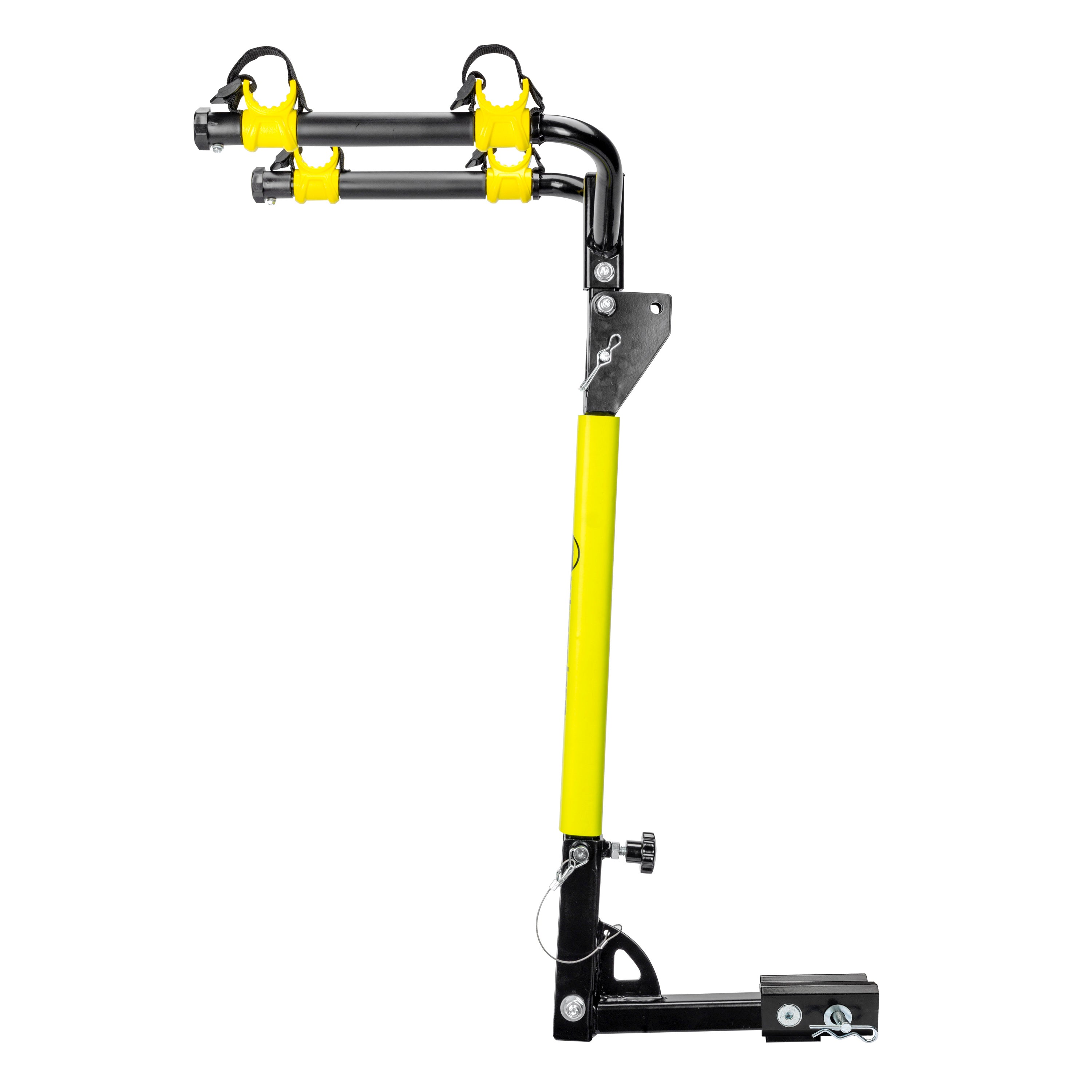 2 Bike Hitch Mounted Hanging Bike Rack