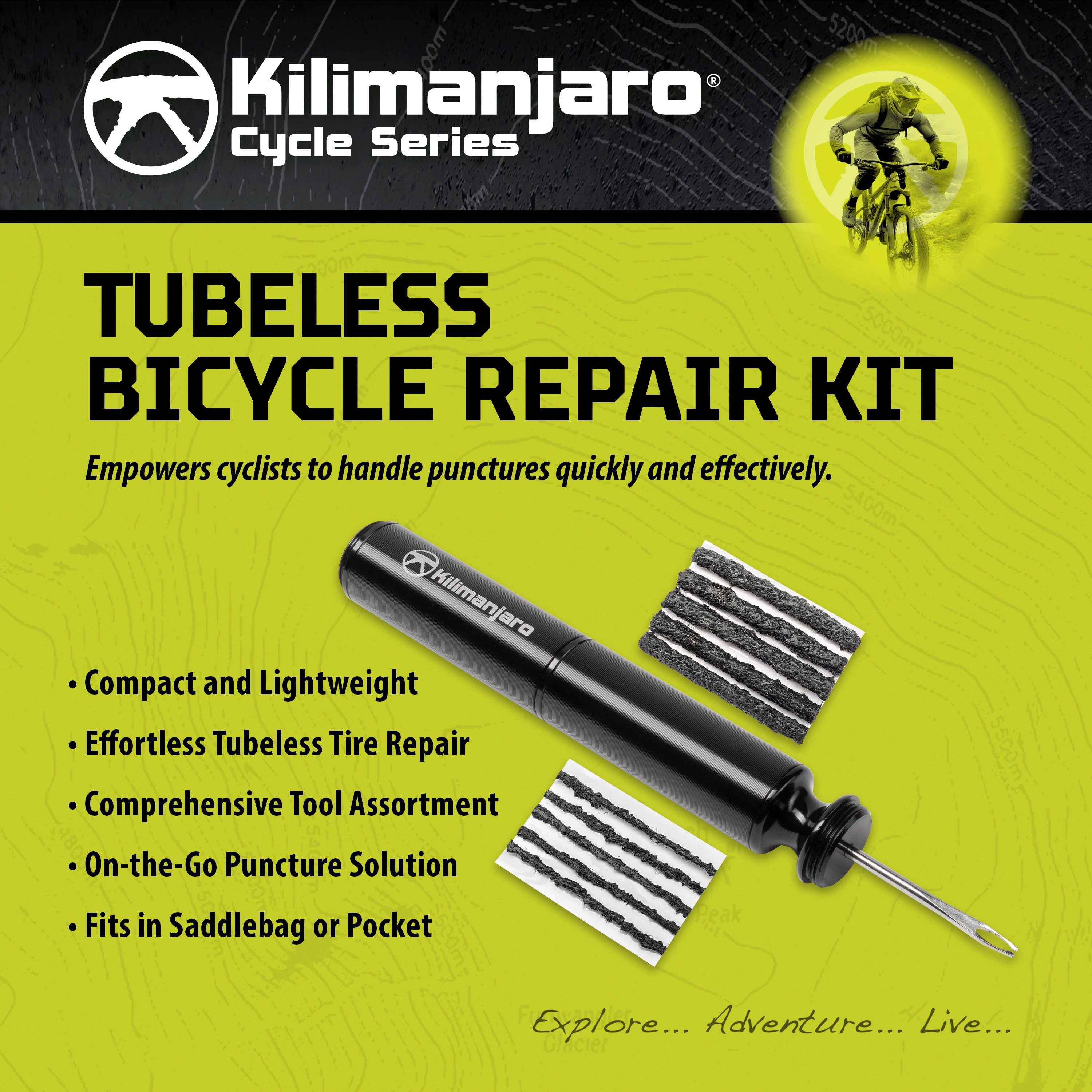 Tubeless Bicycle Repair Kit