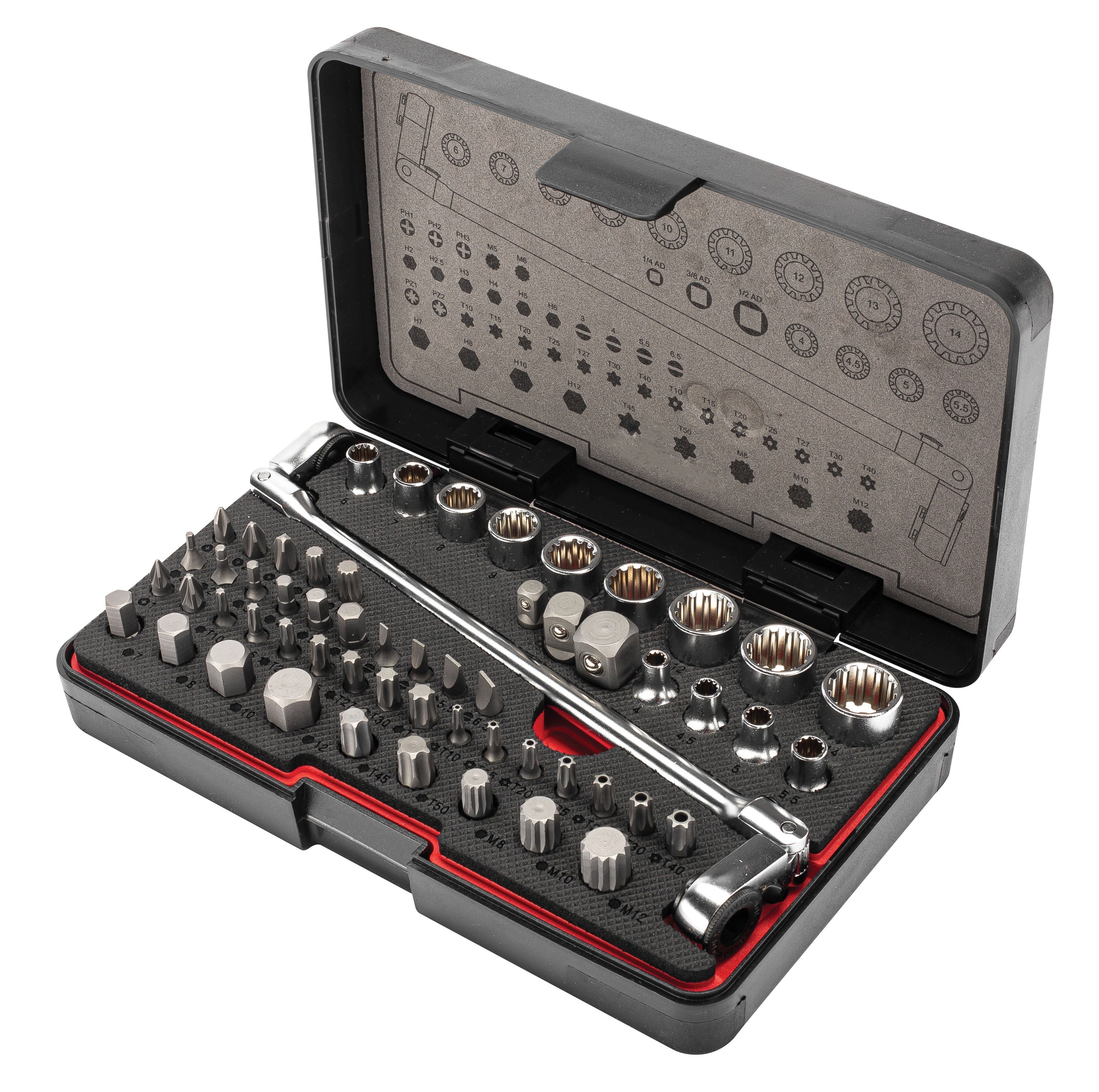 57 Piece Bit Set