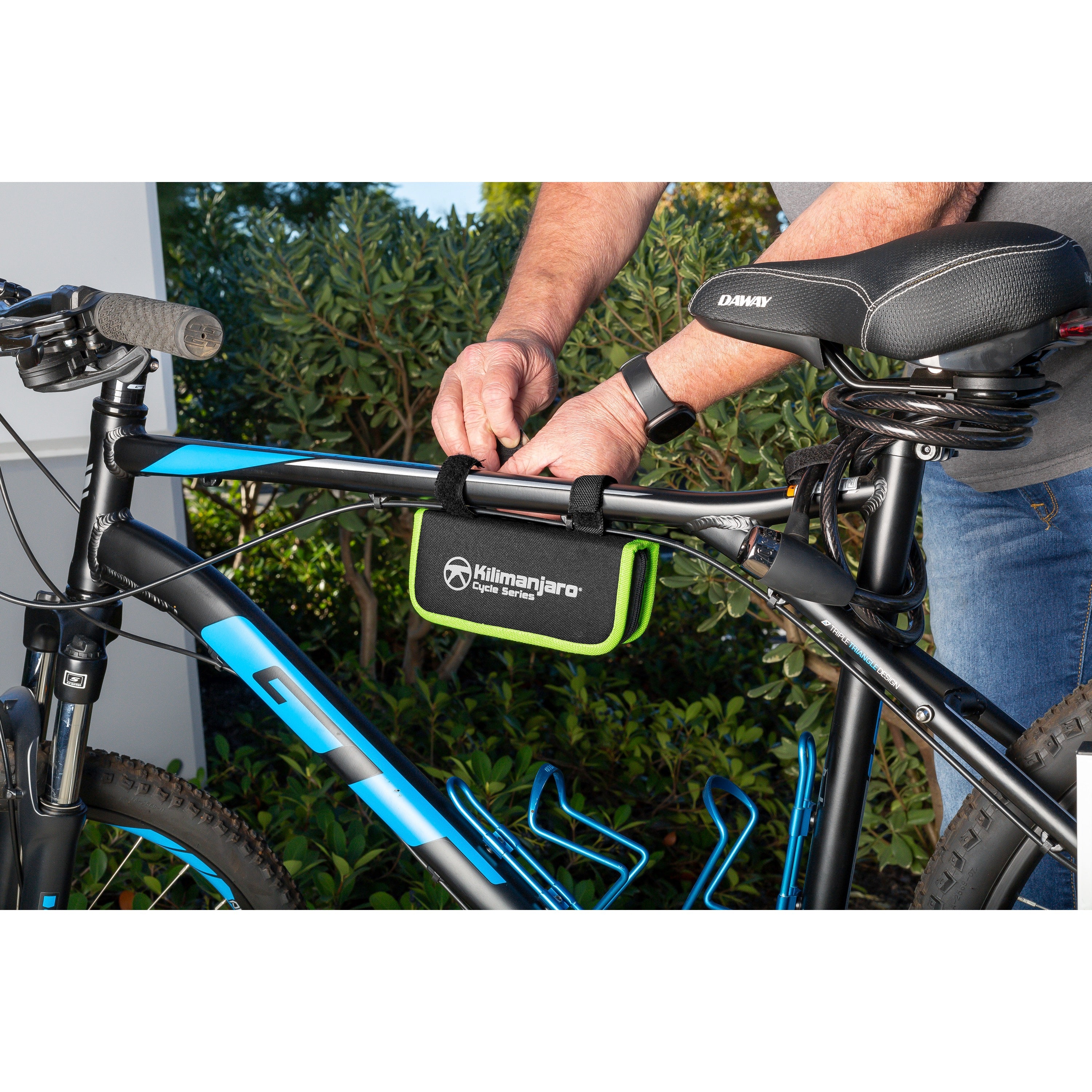Kilimanjaro 40 Piece Bike Tool Repair Kit in Folding Case - 910549ECE