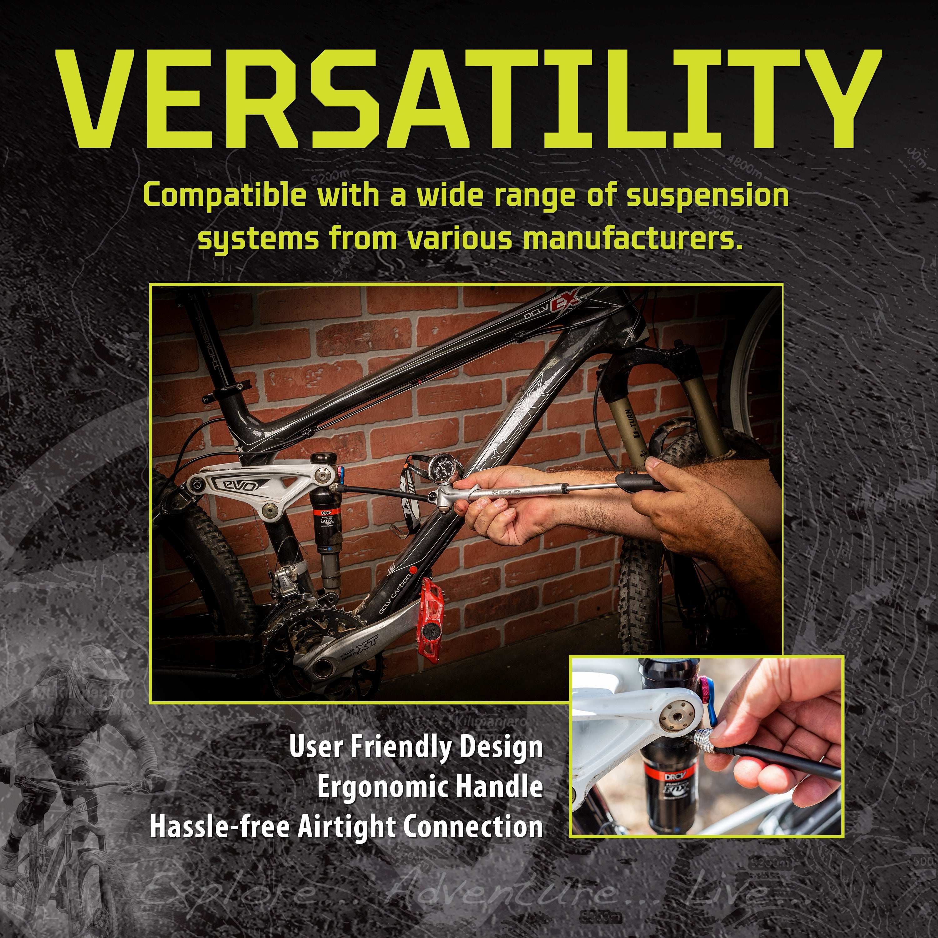 Shock Pump Aluminum Barrel and Shaft