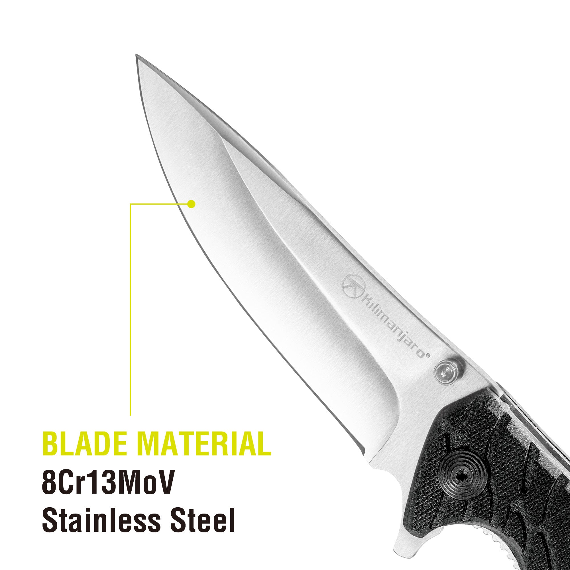 Makazi 8 in. Folding Knife - Polished Blade