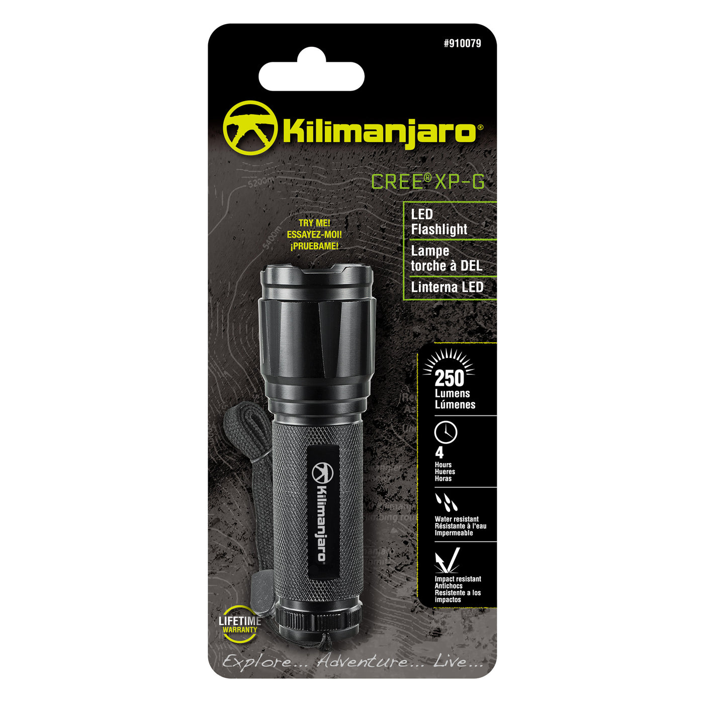 LED Tactical Flashlight – Kilimanjaro Gear